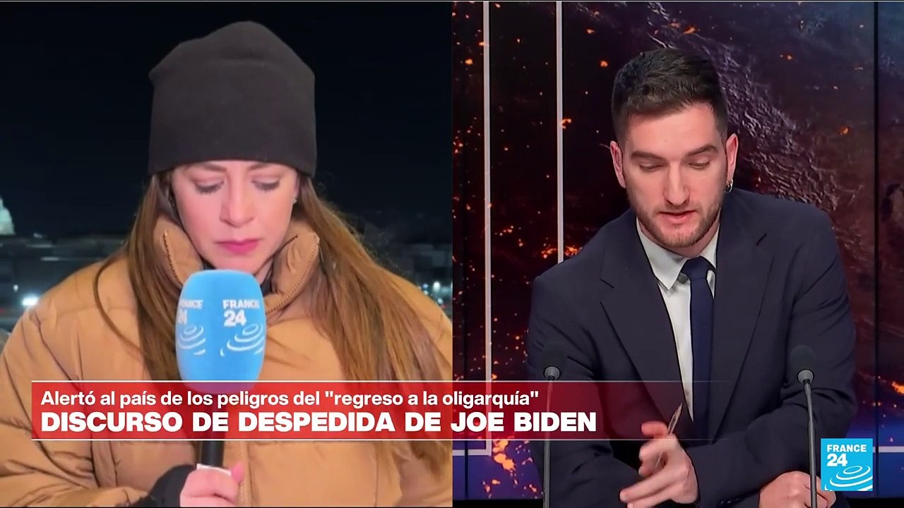 Informe desde Washington: así fue el discurso de despedida de Joe Biden al dejar la Casa Blanca