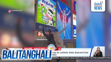 Ilang Kapuso stars, fun in Japan ang bakasyon kasama ang loved ones | Balitanghali