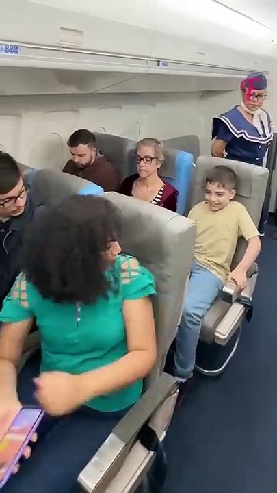 The Shocking Thing This Boy Did on a Flight Will Change Your Mind! #shorts