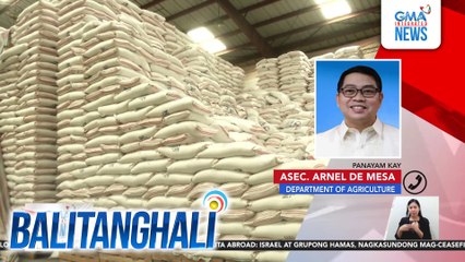 Panayam kay Asec. Arnel De Mesa ng Department of Agriculture | Balitanghali