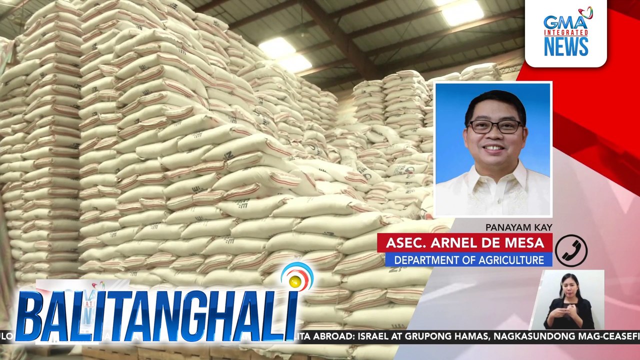 Panayam kay Asec. Arnel De Mesa ng Department of Agriculture | Balitanghali