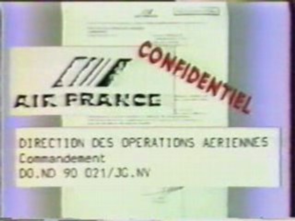 Airbus, "Envoyé Spécial" et Norbert Jacquet, pilote