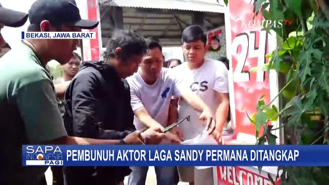 Pembunuh Aktor Laga Sandy Permana Ditangkap, Polisi Dalami Motif Pelaku