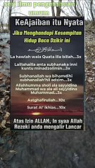 Baca dzikir ini jika menghadapi kesulitan#shorts #islamic #trending