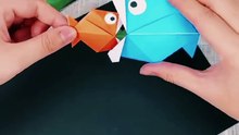Big Fish 🐟  Eat the Small fish / Hand made paper Drafting