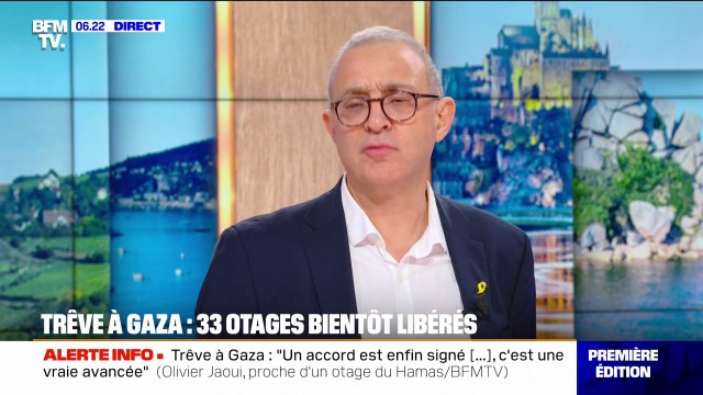 Accord Israël-Hamas: C'est une vraie avancée mais avec beaucoup d'incertitudes , estime Olivier Jaoui, proche d'un otage du Hamas