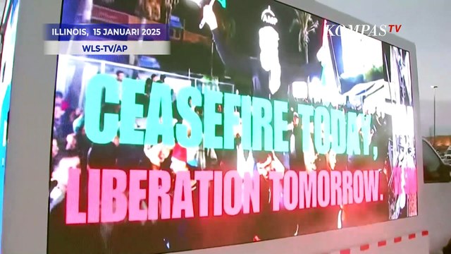 Momen Warga Gaza, Yordania Rayakan Gencatan Senjata Israel dan Hamas