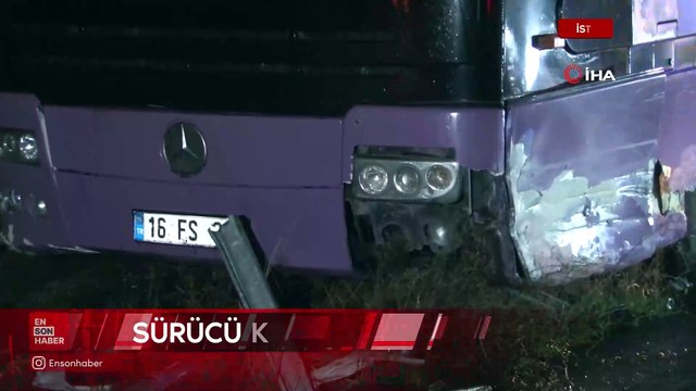 İstanbul'da seyir halindeyken kalp krizi geçirip kaza yapan sürücü hayatını kaybetti