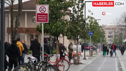 Düzce'de Yasaklı Caddeye Giren 16 Motosiklet Sürücüsüne Ceza