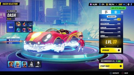 Disney Speedstorm Walkthrough Gameplay Part 94 (PS5) The Incredibles Part 2 Chapter 1 + 2