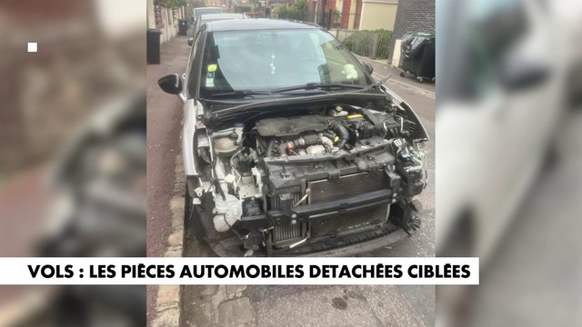 Vols : les pièces automobiles détachées ciblées