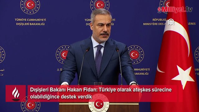 Dışişleri Bakanı Hakan Fidan'dan Hamas ile 'ateşkes' görüşmesi