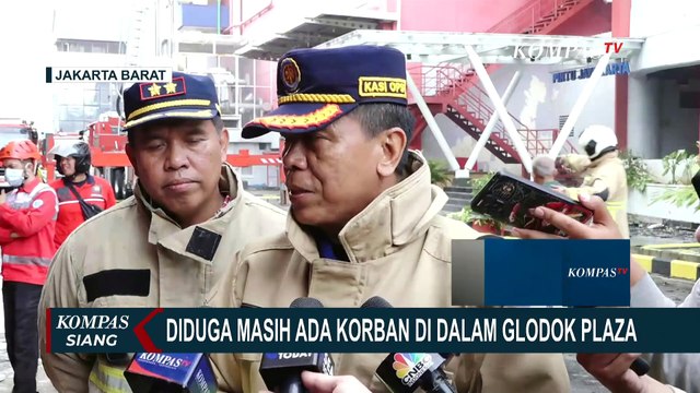 Kebakaran Glodok Plaza Jakbar Masuki Proses Pendinginan, Diduga Masih Ada Korban di Bangunan