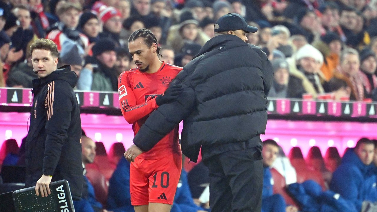 Kompany über Sané: 'Kann auch damit leben, wenn er kein Tor schießt'