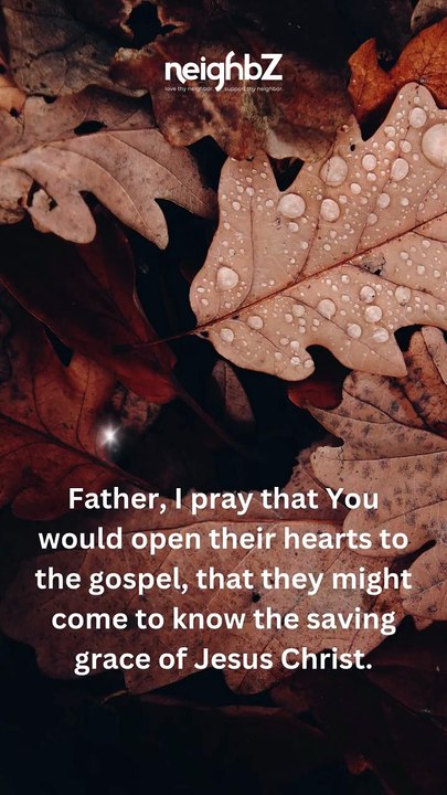 Prayer for the Unsaved