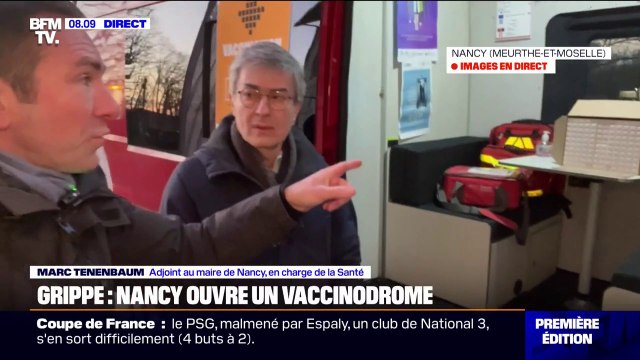Grippe: à Nancy, le Vaxibus permet aux personnes âgées de se faire vacciner pour éviter l'engorgement des hôpitaux