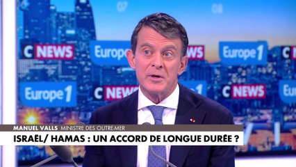 Trêve à Gaza : «Ce n’est pas la fin de la guerre», réagit Manuel Valls