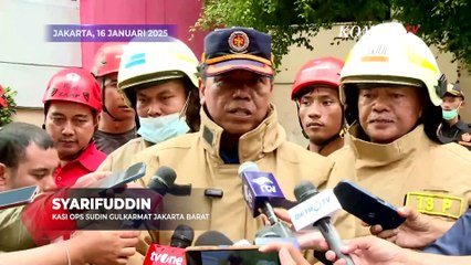 Drone Penampakan Glodok Pasca Kebakaran, Petugas Ungkap Kendala Evakuasi