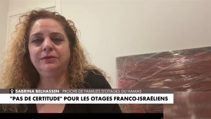 Sabrina Belhassen : «On connaît le Hamas, on sait que tout peut basculer»