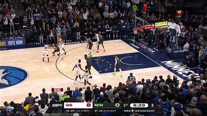 Curry catches fire to sink Timberwolves