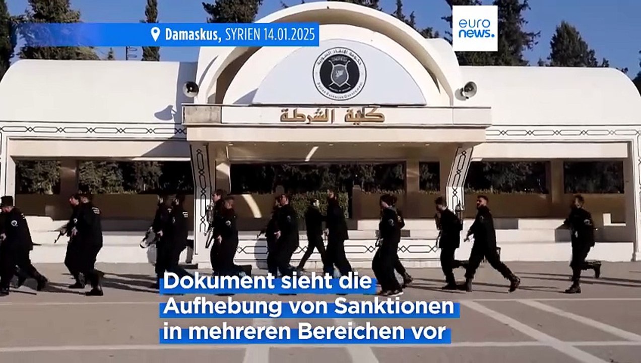 Exklusiv: EU erwägt Aufhebung der Sanktionen gegen Syrien in mehreren Bereichen