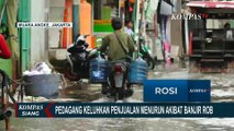 Banjir Rob Masih Genangi Kawasan Muara Angke, Pedagang Keluhkan Penjualan Menurun | CUACA BURUK