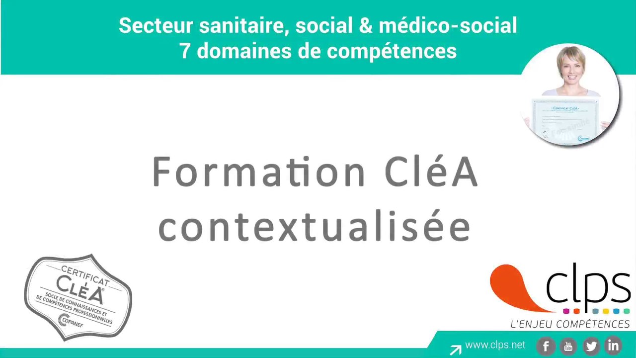 La formation CléA contextualisée