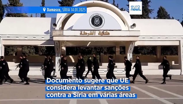 Exclusivo Euronews: UE pondera levantar sanções à Síria