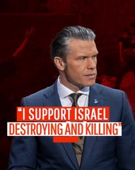 “I Support Israel Destroying and Killing”