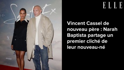 Vincent Cassel de nouveau père : Narah Baptista partage un premier cliché de leur nouveau-né