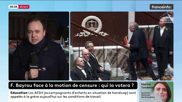 Le Premier ministre François Bayrou fait face à un premier test aujourd’hui avec l’examen à l’Assemblée nationale d’une motion de censure déposée par la France insoumise