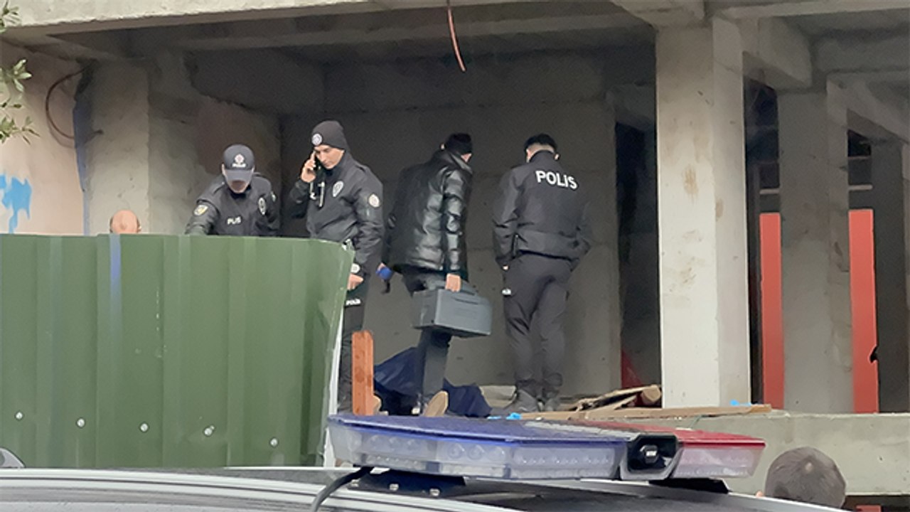 İnşaat halindeki binada ceset bulundu