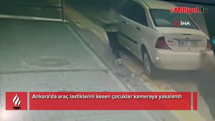 Ankara'da şoke eden görüntü! İki çocuk her yerde aranıyor