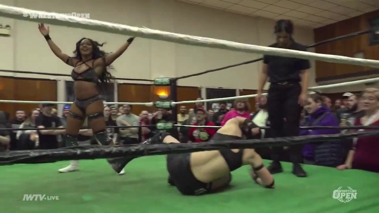 Tiara James vs. Spike Nishimura _ Women's Wrestling (Beyond, Open, Heels Have Eyes, 4th Rope, WWE)