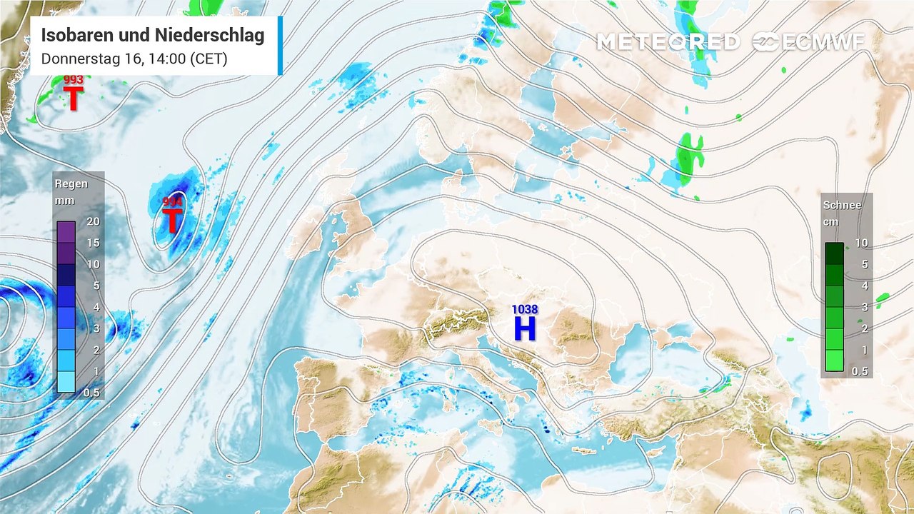 Hoch Beate bewegt sich kaum von Ort und Stelle: In der Folge steigt in ganz Europa die Feinstaubbelastung stark an