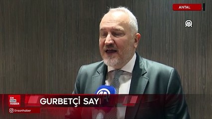 Antalya'da 2024'te 1 milyonu aşkın gurbetçi tatil yaptı