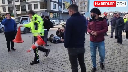 Edremit Otogar Kavşağı'nda Trafik Kazası: 1 Yaralı