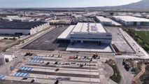 Vídeo del estado en el que se encuentra el nuevo centro logístico de Amazon en Málaga.