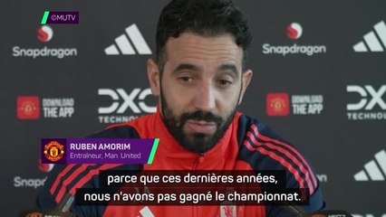 Man. United - Amorim : "En ce moment, je ne ressens pas la pression du club"