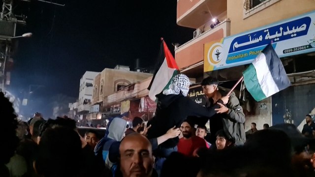 Dans la bande de Gaza, les Palestiniens entre joie et tristesse à l'annonce de la trêve