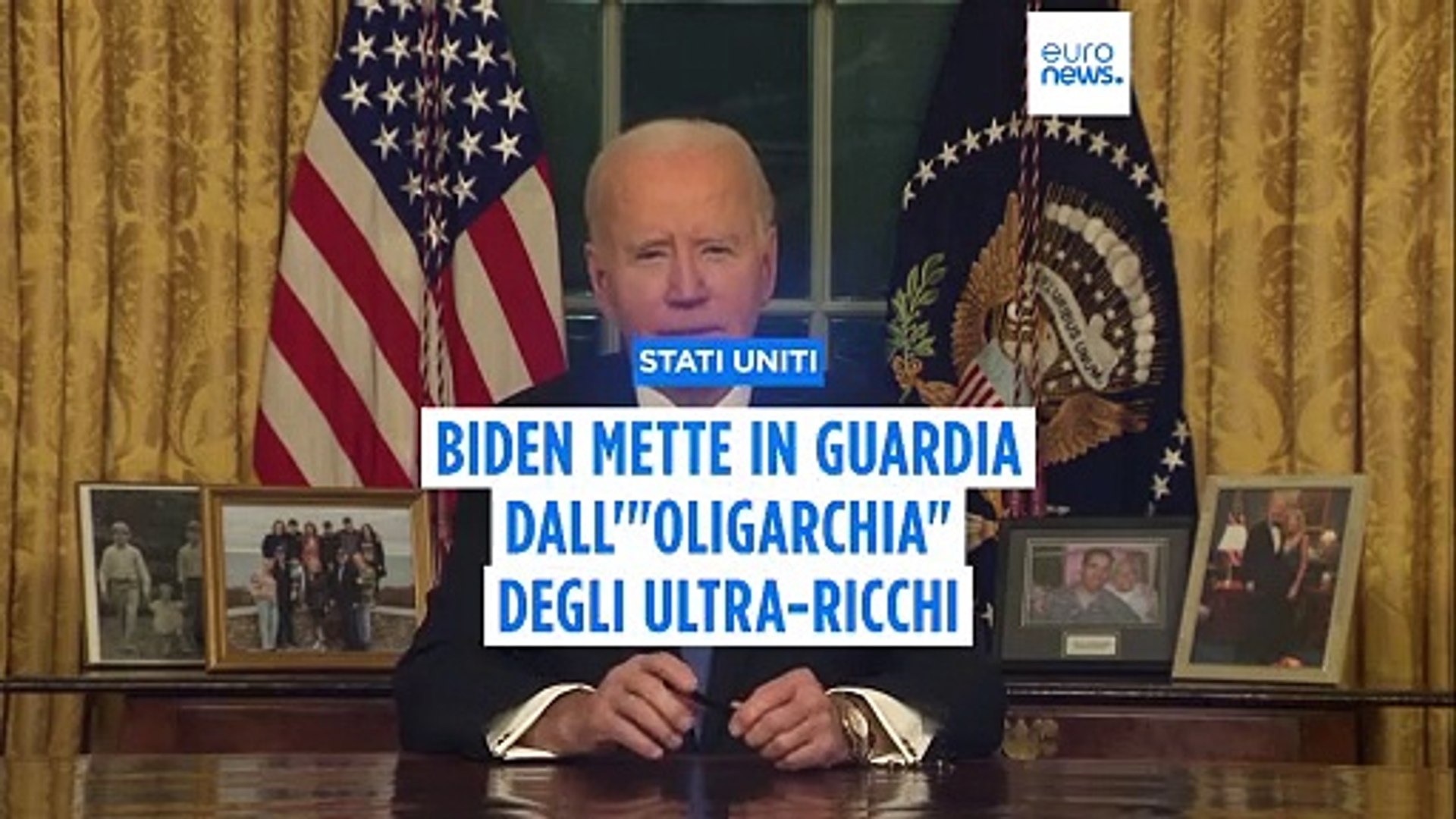 ⁣Biden mette in guardia dall'