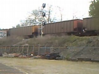 CSX COAL TRAIN IN DAYTON OHIO