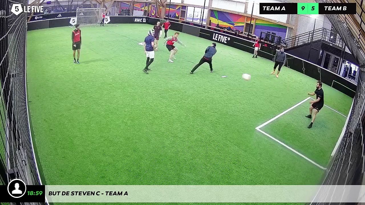 But de Steven C - Team A