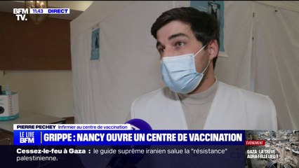 "C'est le moment de se faire vacciner": Nancy ouvre un centre de vaccination contre la grippe pour prévenir une saturation de l'hôpital