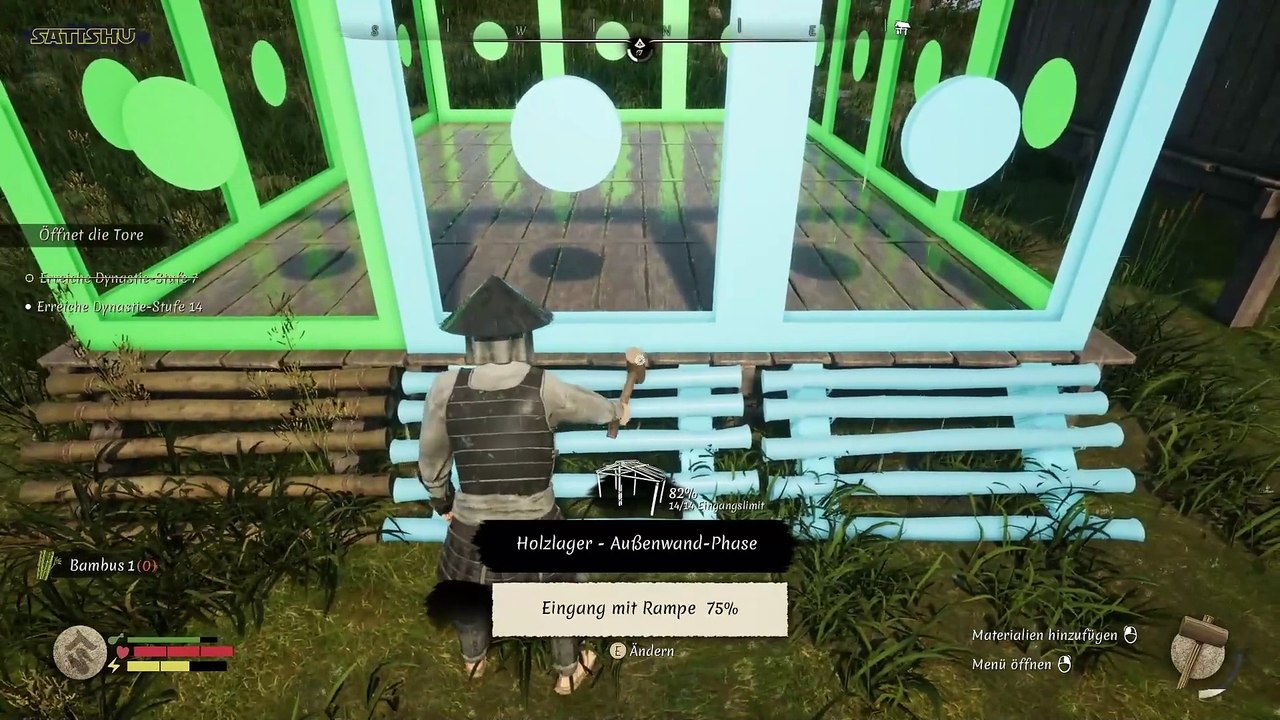 Ein Arbeitsplatz im neuen Dorf. | Sengoku Dynasty | Ep. 36