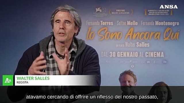 Cinema, il regista brasiliano Walter Salles presenta il suo Io sono ancora qui
