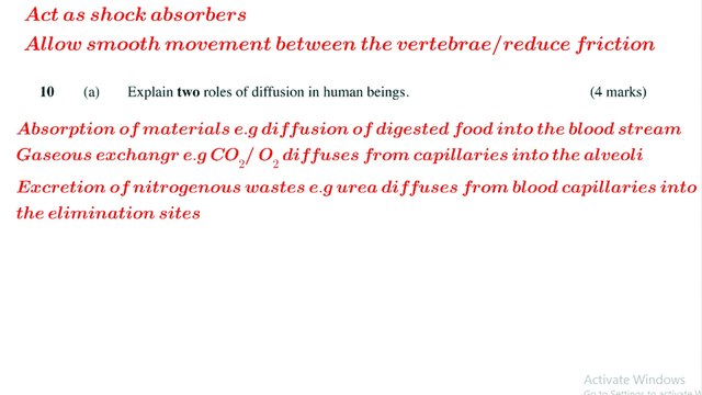 BIOLOGY paper 1 #KCSE 2014 questions and answers #marking scheme #highschool biology