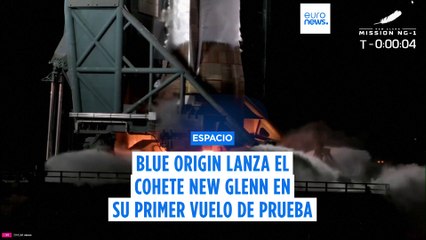 Blue Origin de Jeff Bezos lanza con éxito un nuevo cohete gigante, competencia directa de Space X
