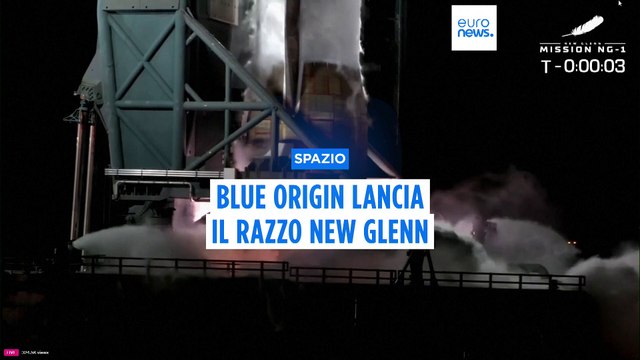 Spazio: Blue Origin di Bezos lancia il razzo New Glenn in orbita, Musk si congratula
