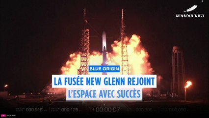 Blue Origin, la société de Jeff Bezos, lance sa nouvelle fusée géante